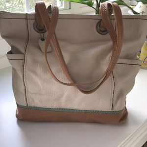 Clarks leather tote